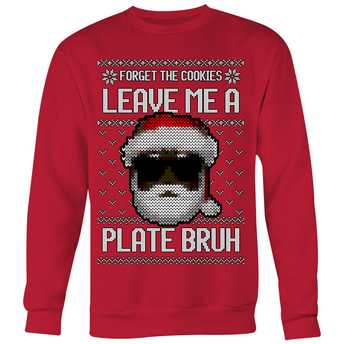 Holiday Sweatshirt - Black Santa