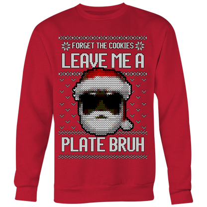 Holiday Sweatshirt - Black Santa
