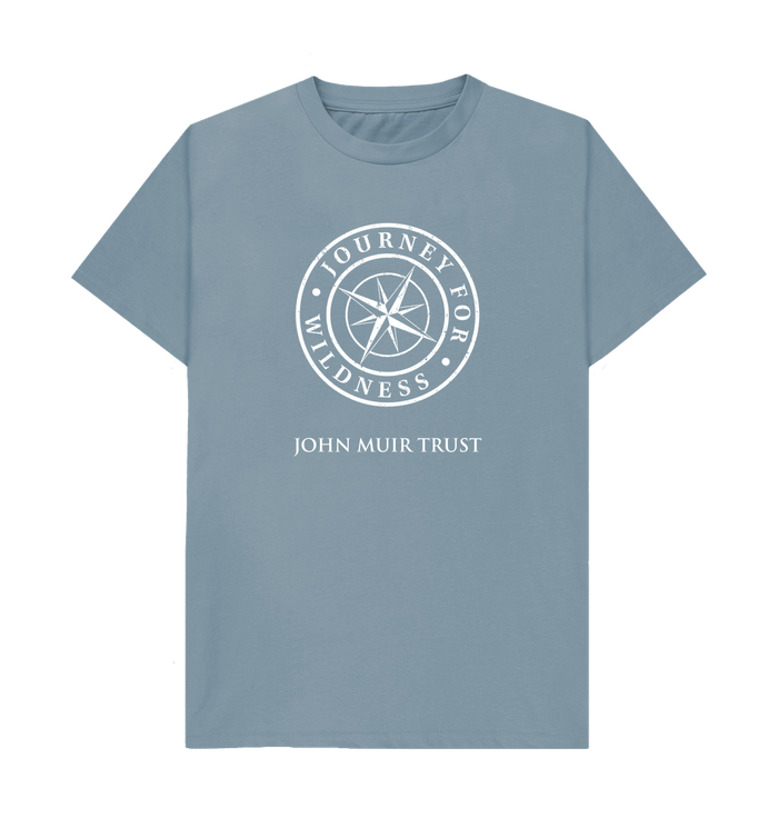 Stone Blue Journey for Wildness Men's T-Shirt - New