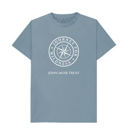 Stone Blue Journey for Wildness Men's T-Shirt - New