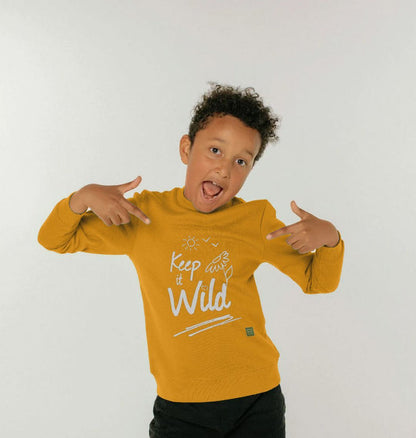 Keep it Wild Kid's Jumper - Sun