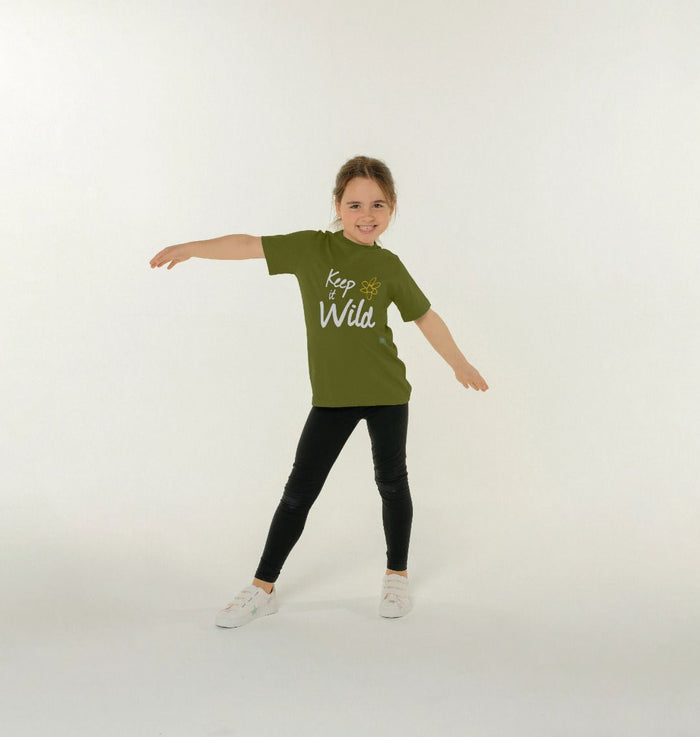 Keep it Wild Kid's T-shirt - Daisy