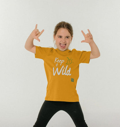 Keep it Wild Kid's T-shirt - Leaf