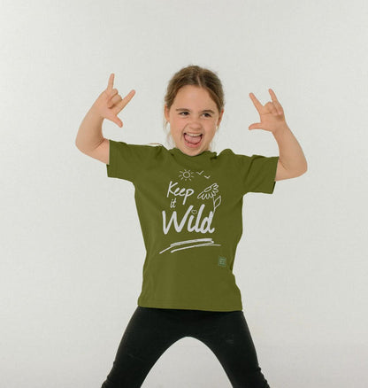 Keep it Wild Kid's T-shirt - Sun