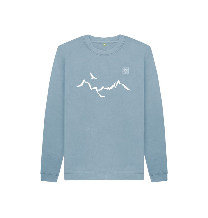 Stone Blue Ladhar Bheinn Kid's jumper - White