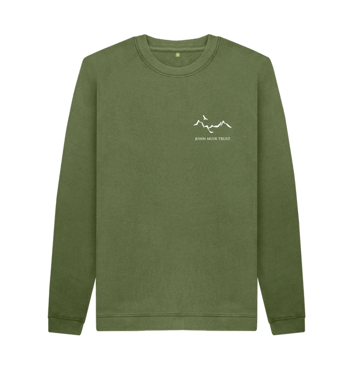 Khaki Ladhar Bheinn Men's Sweatshirt - New