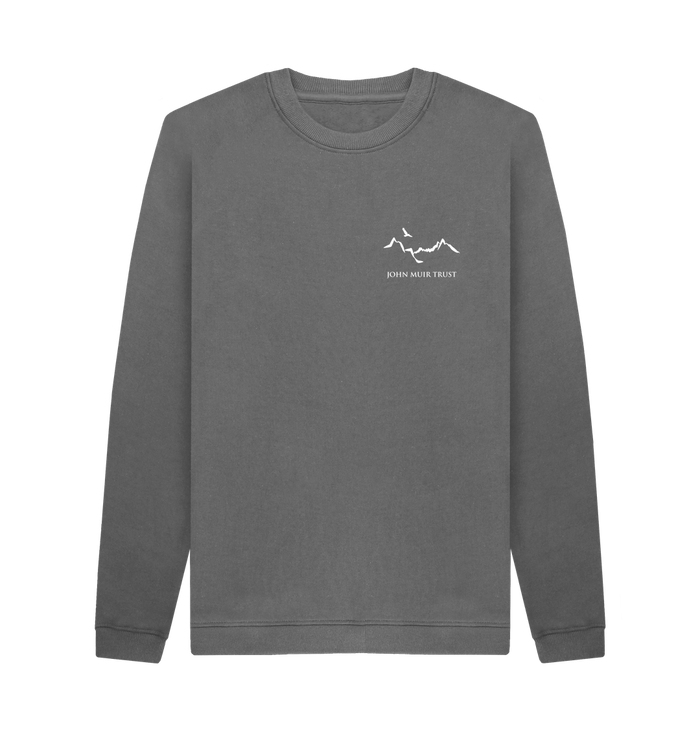 Slate Grey Ladhar Bheinn Men's Sweatshirt - New