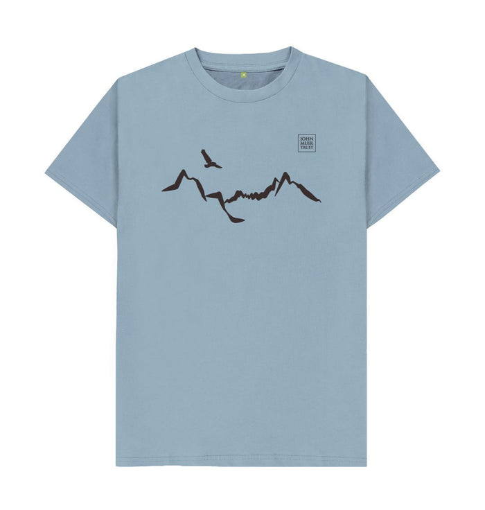 Stone Blue Ladhar Bheinn Men's T-shirt (Black)