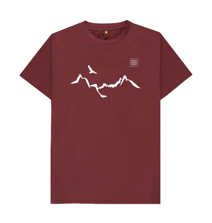 Red Wine Ladhar Bheinn Men's T-shirt (White)