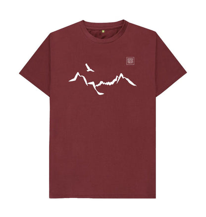 Red Wine Ladhar Bheinn Men's T-shirt (White)