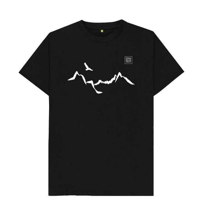 Black Ladhar Bheinn Men's T-shirt (White)