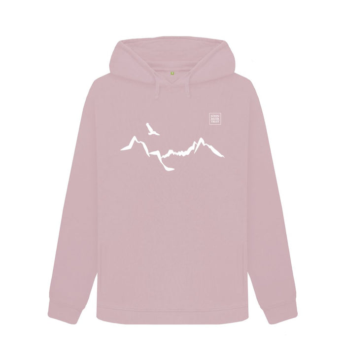 Mauve Ladhar Bheinn Women's hoody (White)