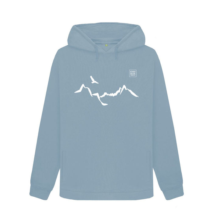 Stone Blue Ladhar Bheinn Women's hoody (White)