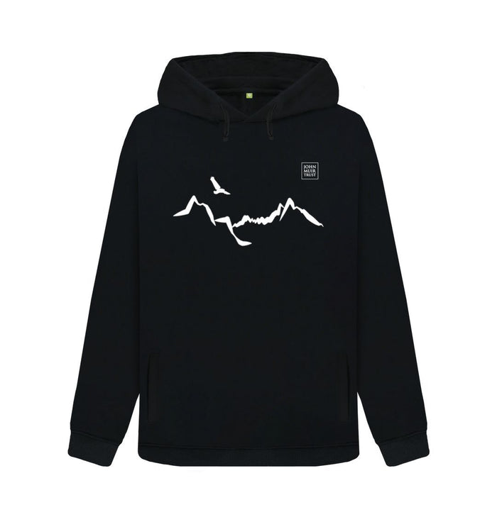 Black Ladhar Bheinn Women's hoody (White)