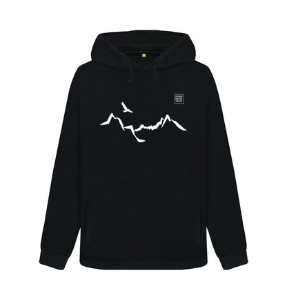 Black Ladhar Bheinn Women's hoody (White)