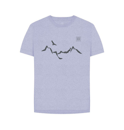 Lavender Ladhar Bheinn Women's T-shirt (Granite Grey)