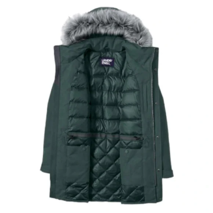 Lands’ End Men’s Expedition Down Parka Jacket – 531211