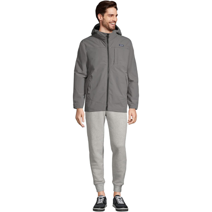 Lands’ End Men’s Squall Hooded Jacket – 519264 – Arctic Gray