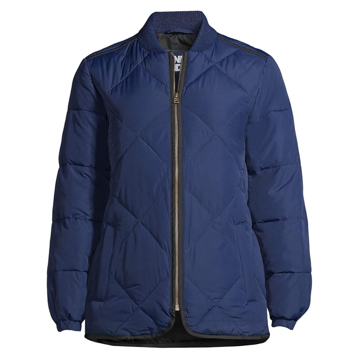 Lands’ End Women’s Quilted ThermoPlume Bomber Jacket – 518787