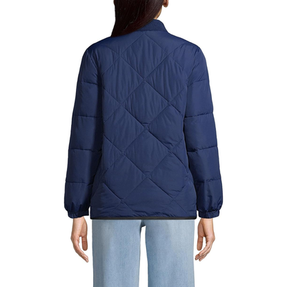 Lands’ End Women’s Quilted ThermoPlume Bomber Jacket – 518787