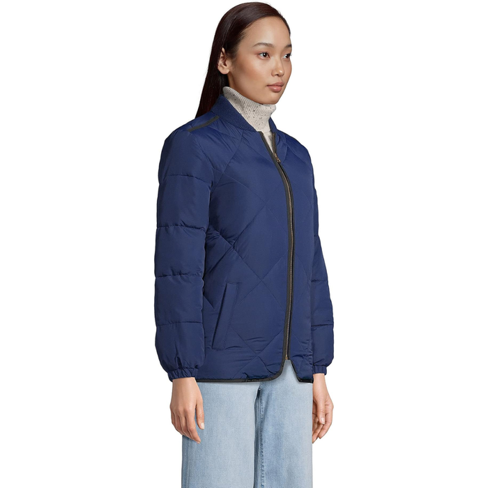 Lands’ End Women’s Quilted ThermoPlume Bomber Jacket – 518787