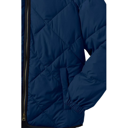 Lands’ End Women’s Quilted ThermoPlume Bomber Jacket – 518787