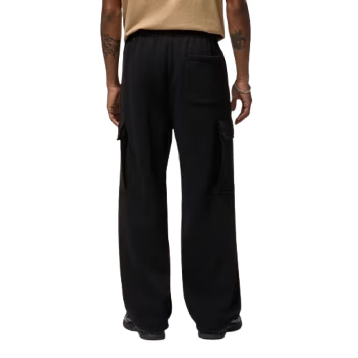 LCKR Men's Trinity Baggy Cargo Fleece Sweatpants – Black (LMKP460BK)