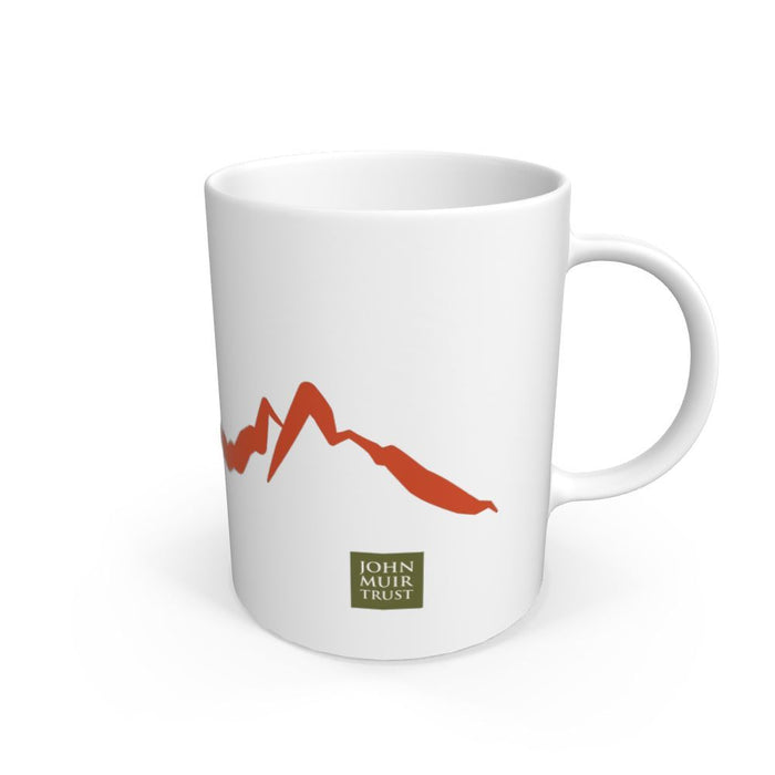 White Love wild places mug (Autumn leaf)