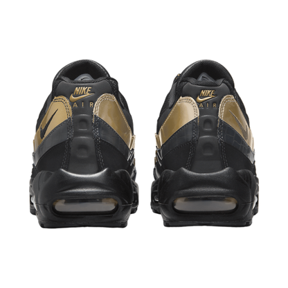 Nike Men's Air Max 95 Premium Shoes – Black/Metallic Gold 538416-007