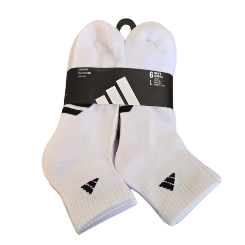Adidas Men’s Cushioned Clima Cool Ankle Socks – White KL7209