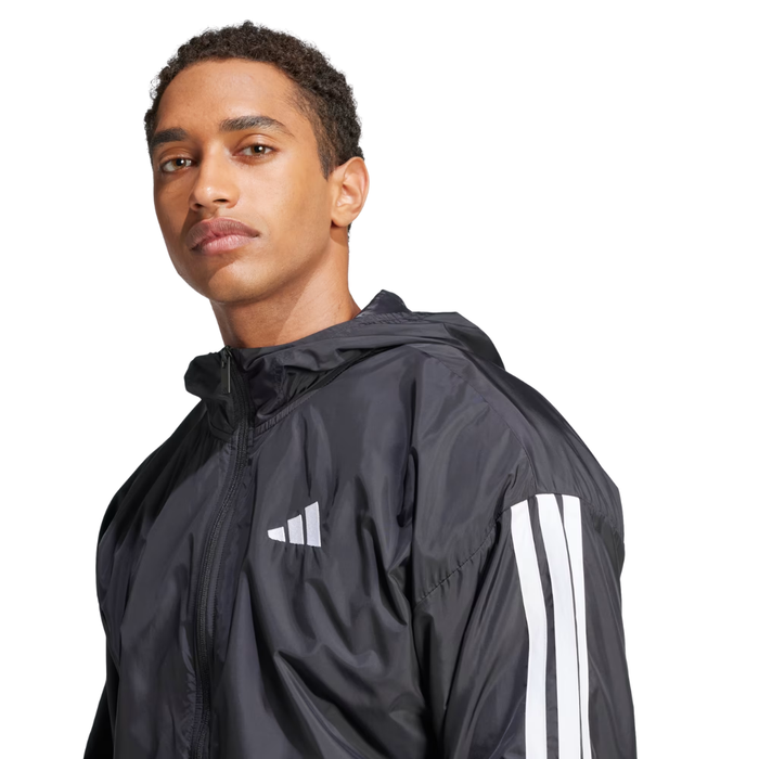 Adidas Men’s Essentials 3-Stripes Windbreaker Jacket – JE6325