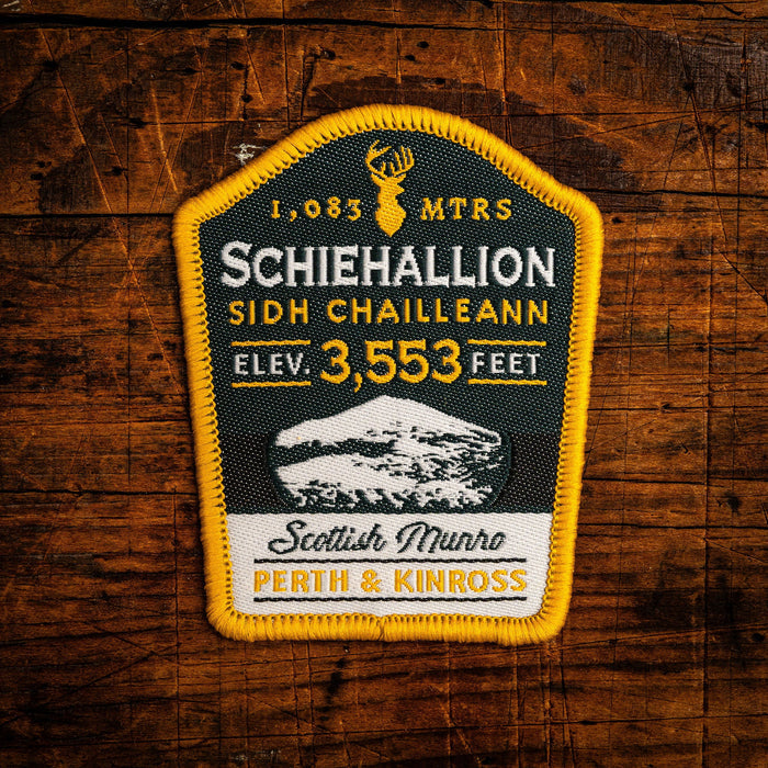 Scottish Mountain Woven Patches