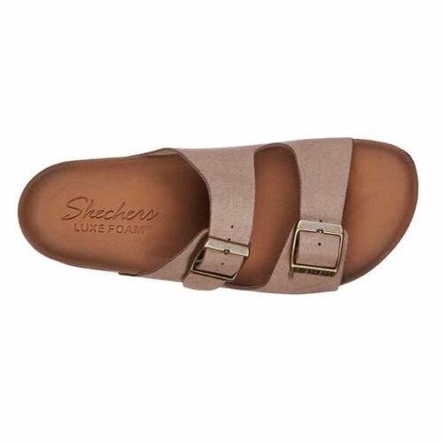 Skechers Women’s Luxe Fresh Spirit Two Strap Granola Sandal – 56090
