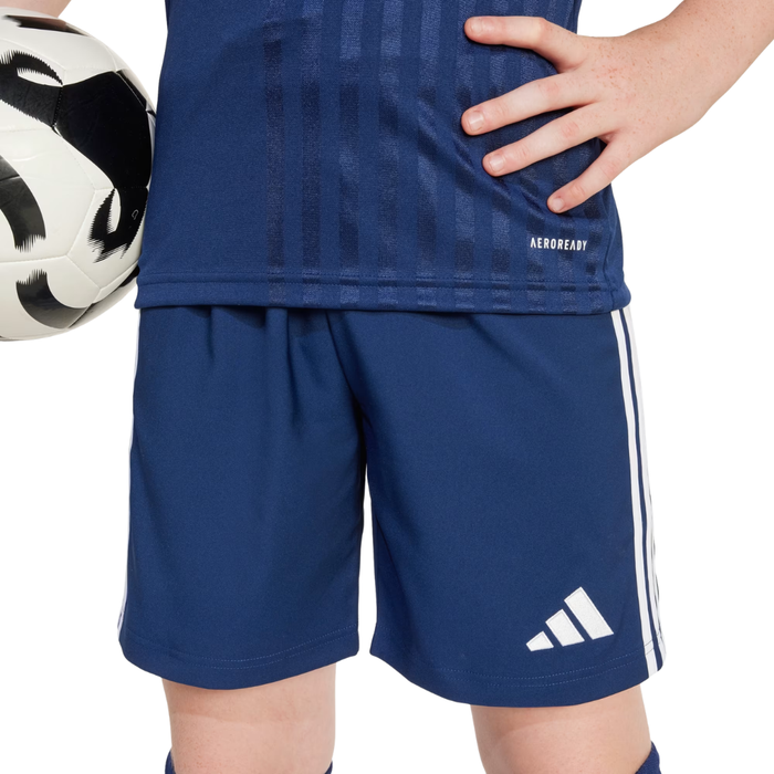 Adidas Tastigo 25 Kids' Soccer Shorts Team Navy Blue – JN7173