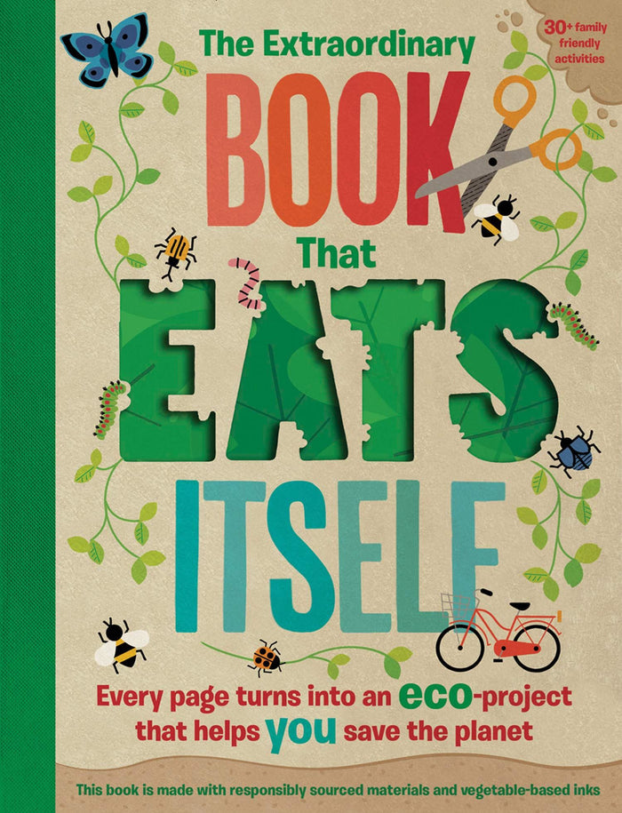 The extraordinary book that eats itself