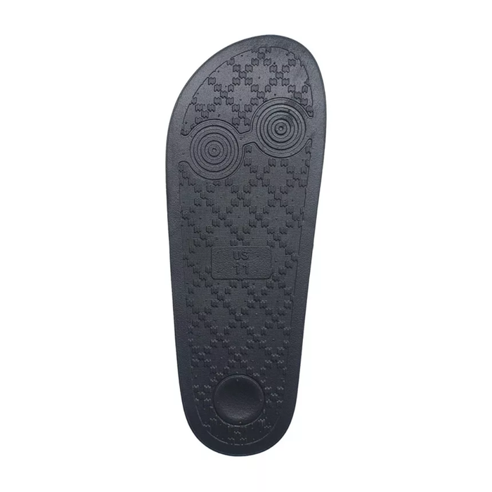True Religion Men’s 112 Logo Slides Black