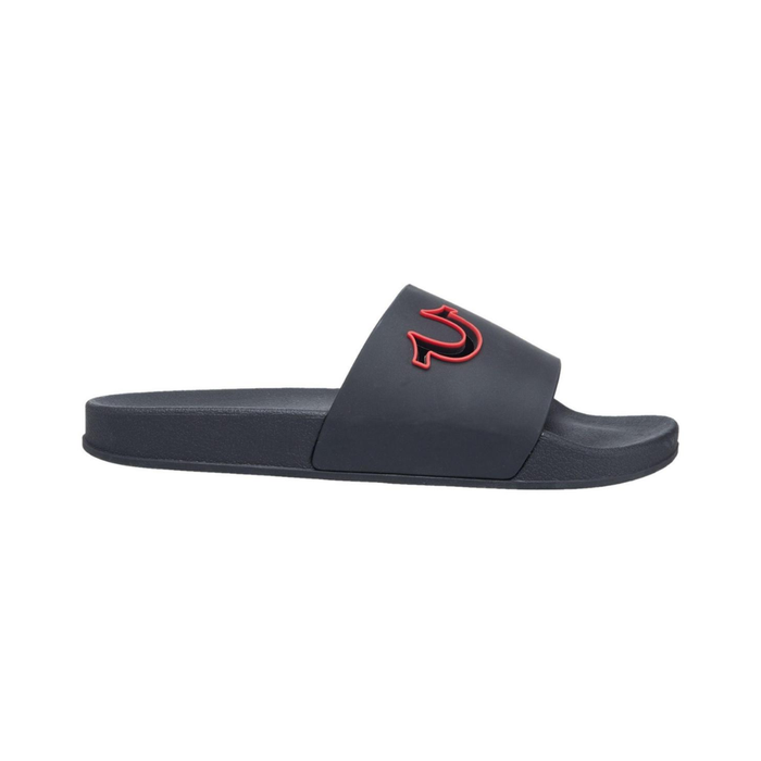 True Religion Men’s Russell Chopout Logo Slides