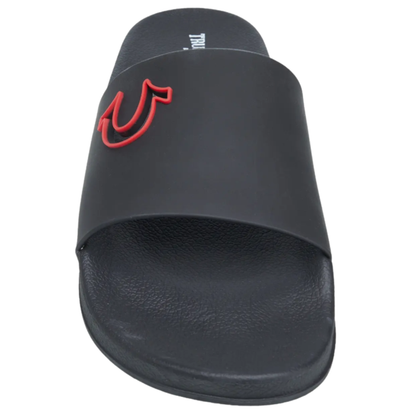 True Religion Men’s Russell Chopout Logo Slides