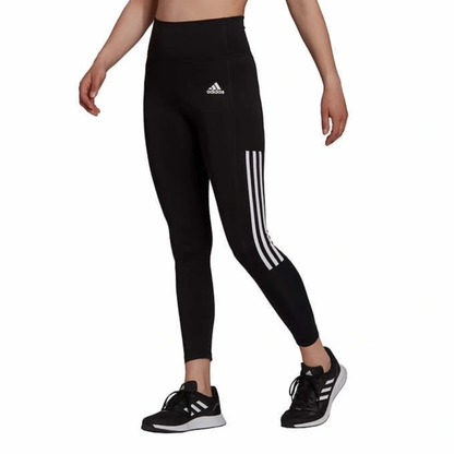 Adidas Women’s High Rise 3-Stripes 7/8 Running Tights H39892