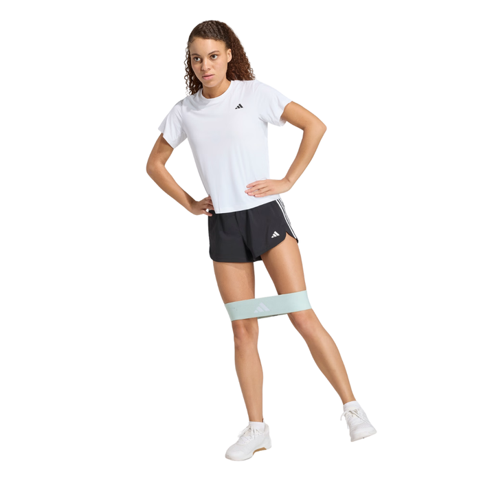 Adidas Women’s  Pacer Training 3-Stripes High-Rise Shorts – IT7760